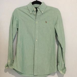 Long sleeve button up shirt